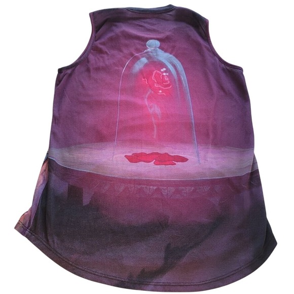 Disney Beauty and The Beast Women Tank S Enchanting Romantic Fairytale Y2K - Picture 2 of 7